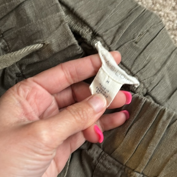 Caslon Women’s linen/cotton blend Joggers size medium - Picture 2 of 7